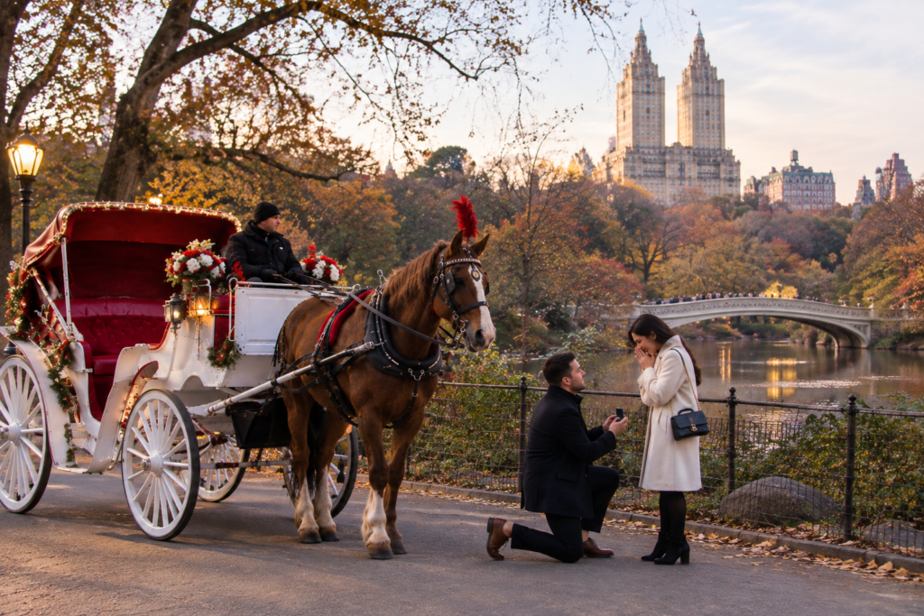 Marriage & Proposal Horse Carriage Ride